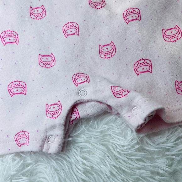 Baby Girl Pink Owl Romper | 6-9 months - Picture 4 of 7
